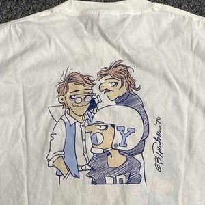 DOONESBURY Cartoon T-Shirt M 50th Anniversary - Yale Class of 1970 50th reunion